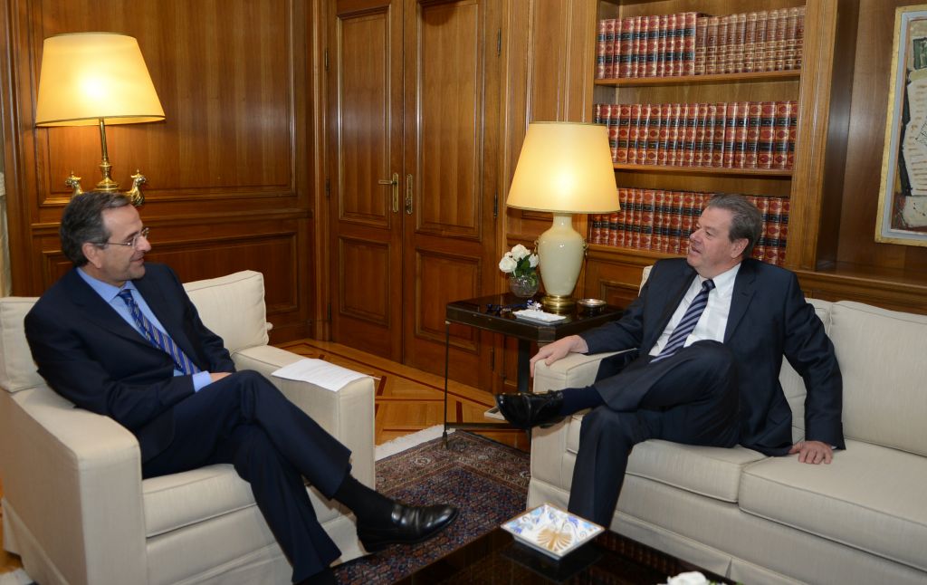 Επενδύσεις στην Ελλάδα προανήγγειλε ο επικεφαλής της TUI στη συνάντησή του με τον Αντώνη Σαμαρά