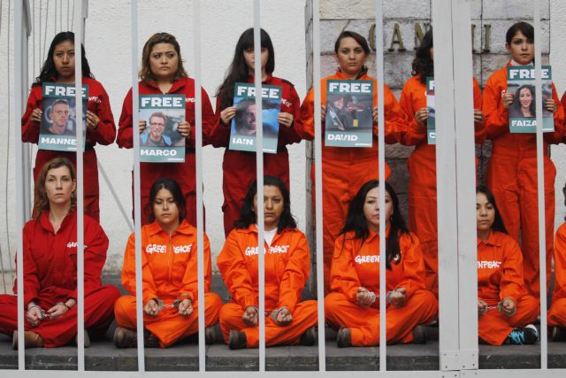 Αμετακίνητη η Μόσχα για τους ακτιβιστές της Greenpeace