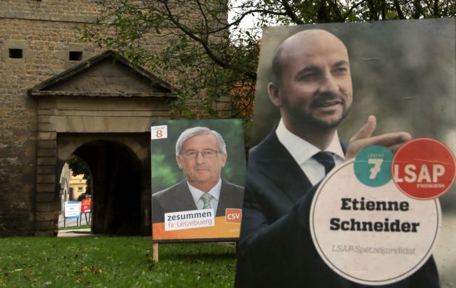 Κάλπες στο Λουξεμβούργο – την επανεκλογή του διεκδικεί ο Γιούνκερ