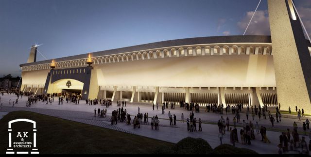 Τα αποκαλυπτήρια στο νέο γήπεδο της ΑΕΚ