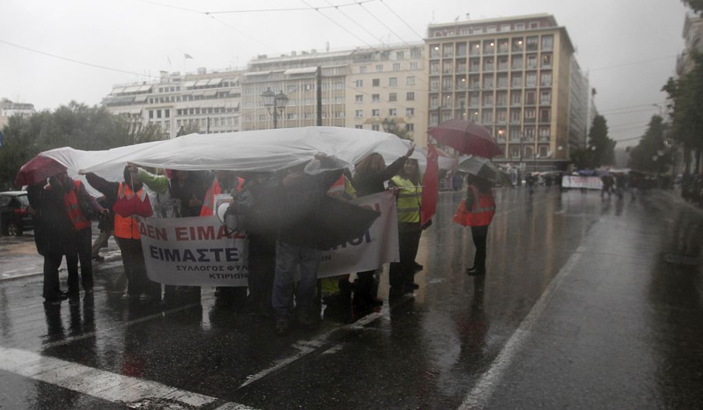 Ματαιώθηκε η πορεία των ΓΣΕΕ και ΑΔΕΔΥ στην Αθήνα
