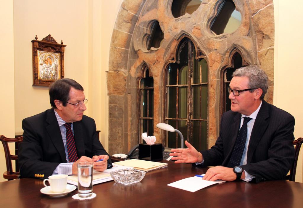 Σε αδιέξοδο οι συνομιλίες Αναστασιάδη-Ντάουνερ για το Κυπριακό