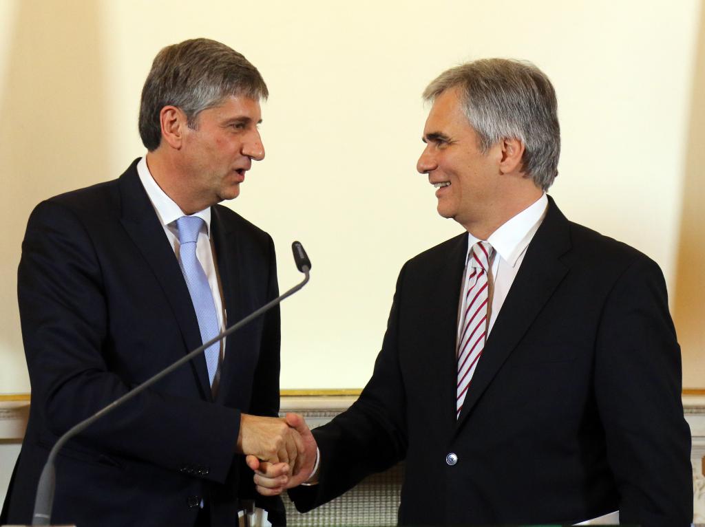 Ορκίζεται τη Δευτέρα η νέα κυβέρνηση μεγάλου συνασπισμού και στην Αυστρία