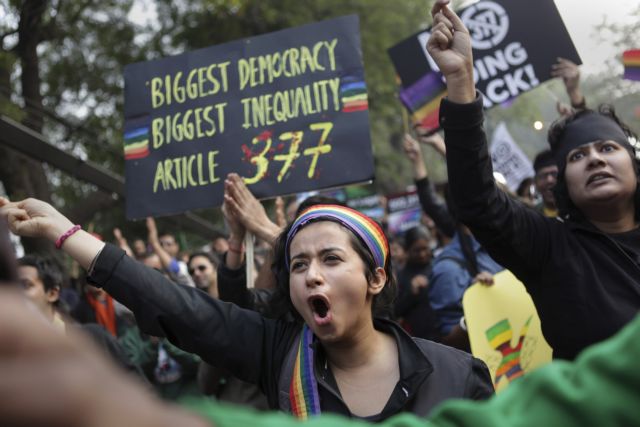 Την ακύρωση του νόμου κατά της ομοφυλοφιλίας ζητεί η ινδική κυβέρνηση