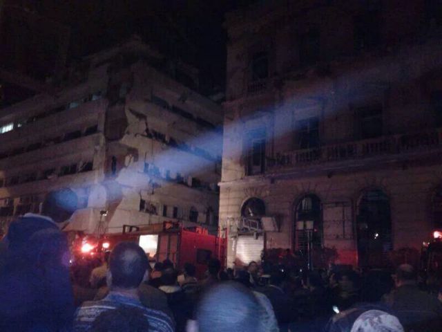 Πολύνεκρη έκρηξη σε κτίριο των δυνάμεων ασφαλείας στην Αίγυπτο