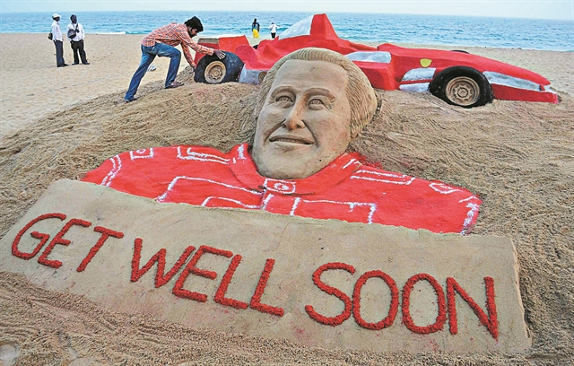 Ο Σουμάχερ σε «κλειστή» πίστα