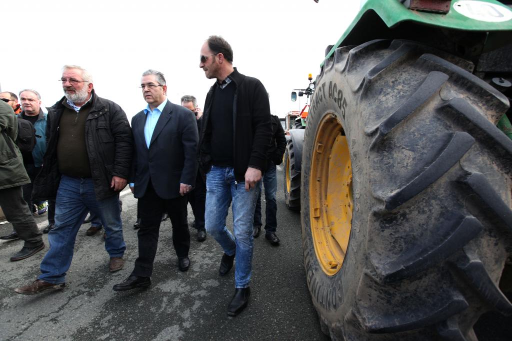 Κουτσούμπας: «Το ΚΚΕ συμπαραστέκεται στον αγώνα των αγροτών»