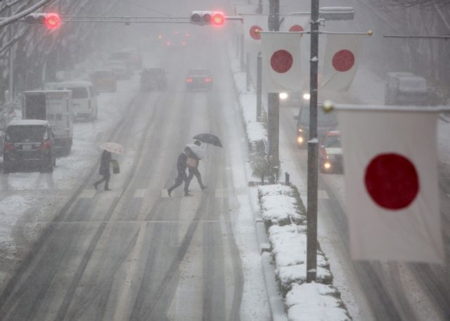 Επτά νεκροί και 1.000 τραυματίες από σφοδρή χιονοθύελλα στην Ιαπωνία