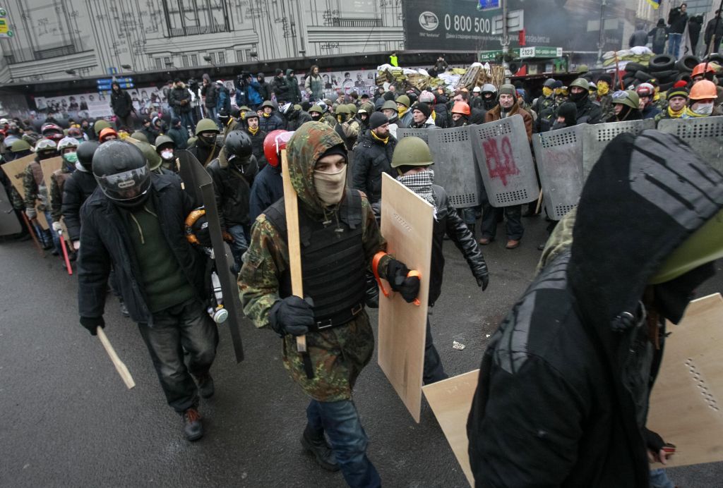 Ουκρανία: Συγκέντρωση 70.000 διαδηλωτών στο Κίεβο κατά του Γιανουκόβιτς