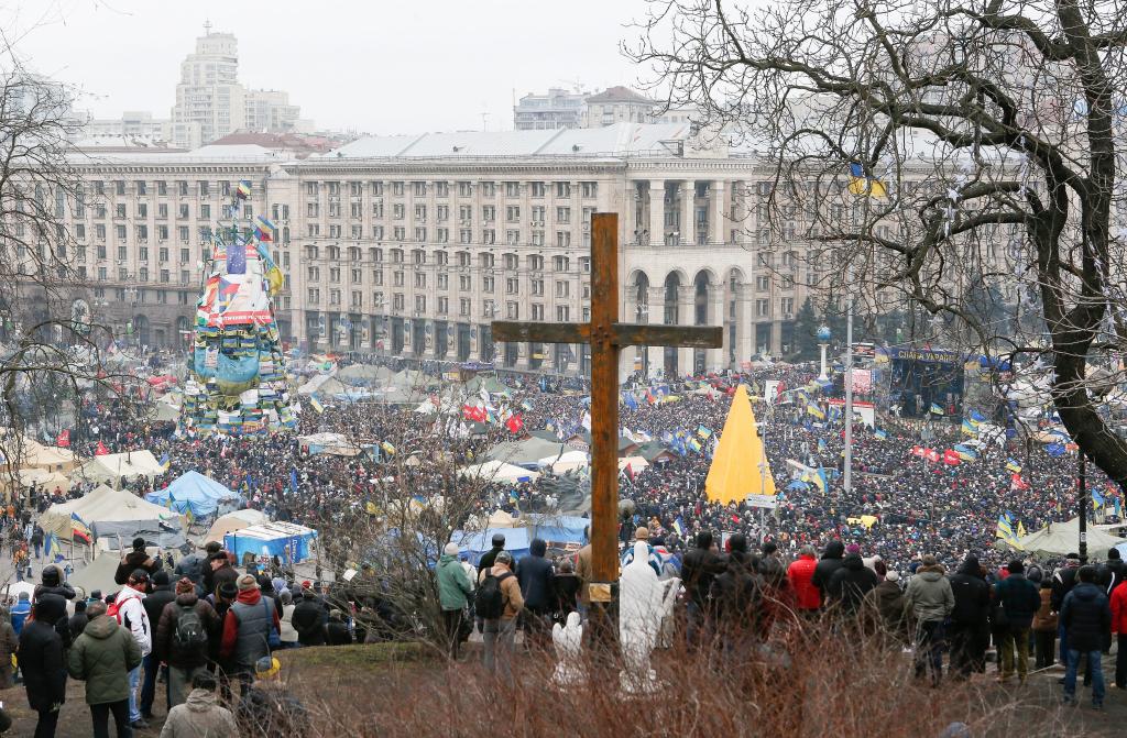 Ουκρανία: Σε ισχύ από τη Δευτέρα ο νόμος για την αμνήστευση διαδηλωτών