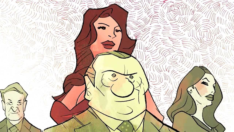 Κόμικ για την υπόθεση «Ρούμπι-γκέιτ» του Μπερλουσκόνι κυκλοφορεί στην Ιταλία