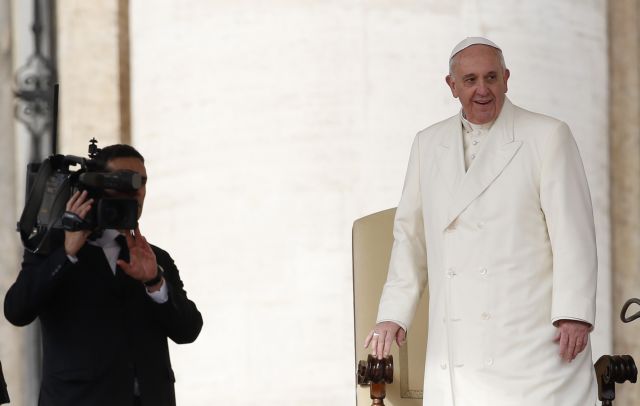 Κατά λάθος αθυρόστομος έγινε ο Πάπας Φραγκίσκος