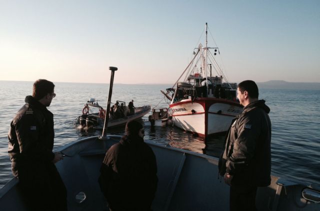 Ακαρπες οι έρευνες για τους δύο μετανάστες στη θαλάσσια περιοχή της Μυτιλήνης