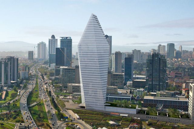 Στον Κρυστάλλινο Πύργο της Πόλης θα εγκατασταθεί η Finansbank της ΕΤΕ