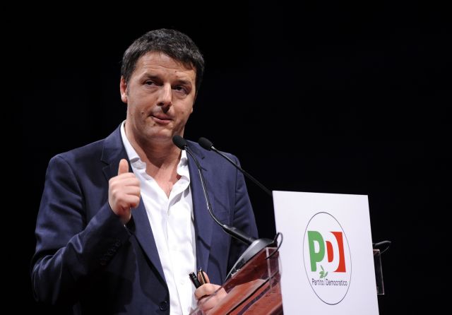 Ιταλία: Πρωτιά για Ρέντσι, στο 4,1% το ψηφοδέλτιο «η Αλλη Ευρώπη με τον Τσίπρα»