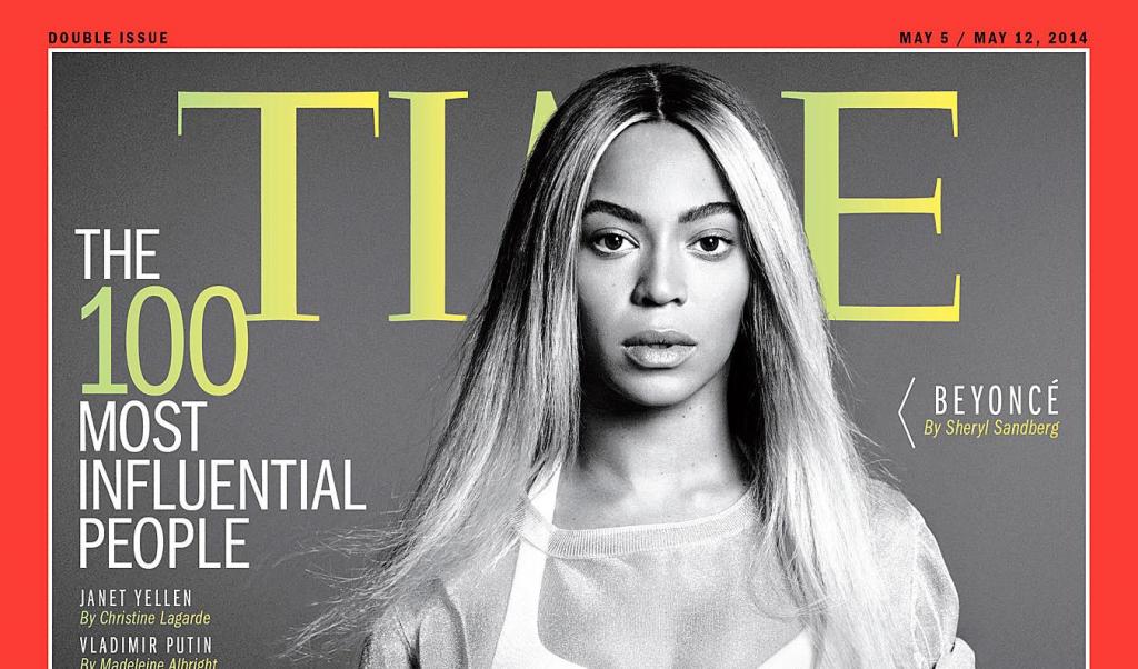 Η Μπιγιονσέ στο εξώφυλλο του Time για τους 100 ανθρώπους με τη μεγαλύτερη επιρροή στον κόσμο