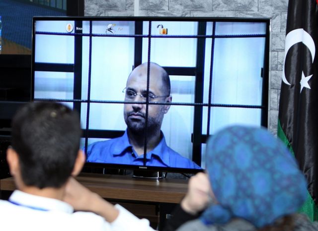 ΛΙΒΥΗ ΔΙΚΗ ΣΕ ΖΩΝΤΑΝΗ ΣΥΝΔΕΣΗ ΓΙΑ ΤΟΝ ΓΙΟ ΤΟΥ ΚΑΝΤΑΦΙ