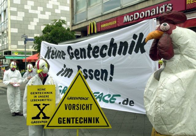 Γενετικά μεταλλαγμένη τροφή στα κοτόπουλα για οικονομία