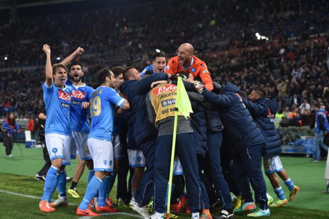 Η Νάπολι κατέκτησε το Κύπελλο στην Ιταλία