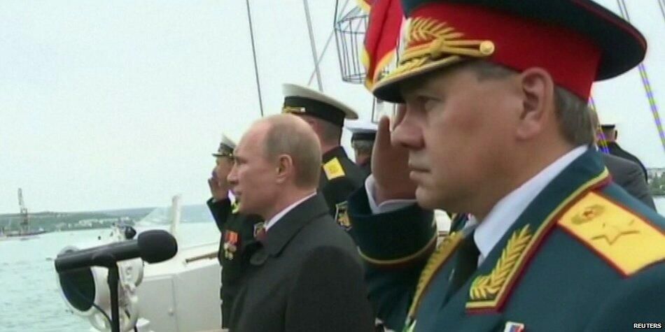Πούτιν στην Κριμαία: «Εχουμε γίνει πιο ισχυροί»