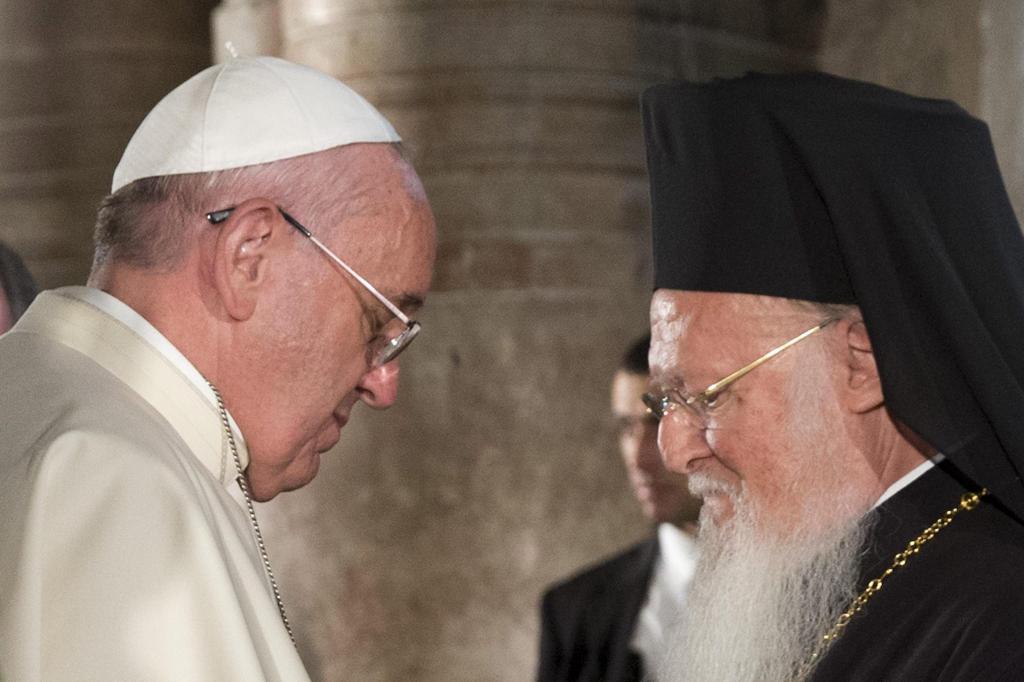 Νέα συνάντηση του Πάπα Φραγκίσκου με τον Πατριάρχη Βαρθολομαίο το απόγευμα της Δευτέρας