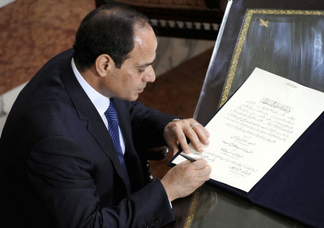 Στην ορκωμοσία του νέου προέδρου της Αιγύπτου παρέστη ο Βενιζέλος | tanea.gr