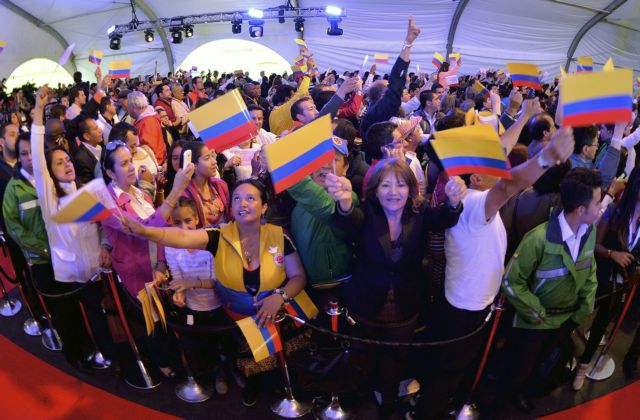 Ο Σάντος είναι ο νικητής των προεδρικών εκλογών στην Κολομβία
