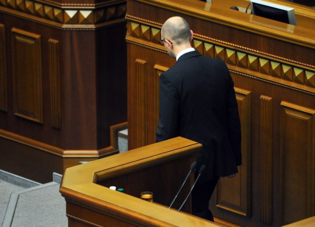 Παραιτήθηκε ο πρωθυπουργός της Ουκρανίας