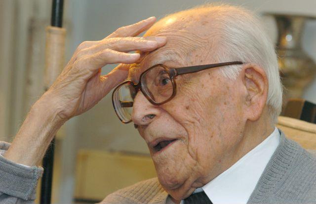 Πέθανε σε ηλικία 108 χρονών ο ακαδημαϊκός Εμμανουήλ Κριαράς
