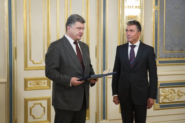 Ράσμουσεν: «Το ΝΑΤΟ θα βοηθήσει την Ουκρανία απέναντι στην επιθετικότητα της Ρωσίας»