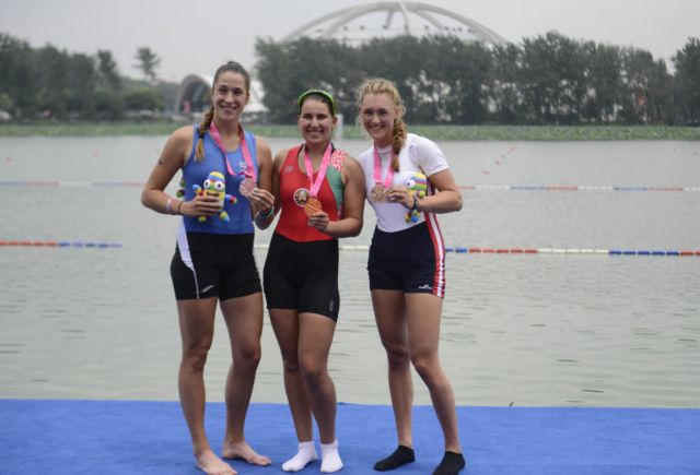 Ασημένιο μετάλλιο για την Αγγελοπούλου στο μονό σκιφ κωπηλασίας στους Ολυμπιακούς Νέων