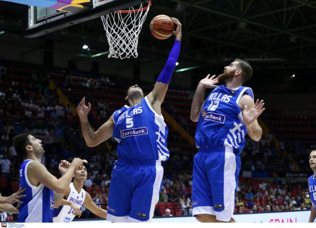 Η Εθνική Ελλάδας νίκησε 82-70 τις Φιλιππίνες στο δεύτερο ματς στο Μουντομπάσκετ