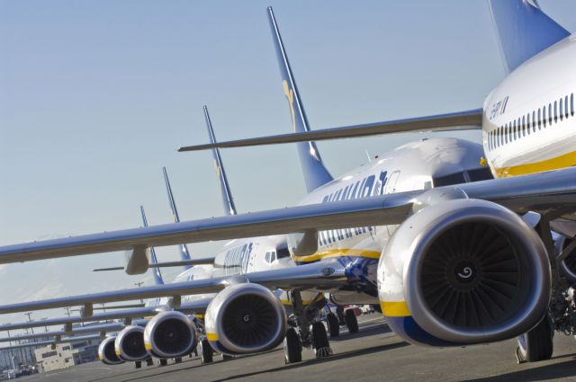 Νέους προορισμούς και περισσότερα δρομολόγια από Θεσσαλονίκη εγκαινιάζει η Ryanair