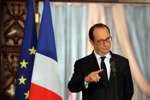 «Τη στήριξη και την αλληλεγγύη» της Γαλλίας εξέφρασε ο Ολάντ στην ιρακινή κυβέρνηση