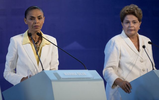 Βραζιλία: Μικρό προβάδισμα της Σίλβα έναντι της Ρούσεφ σε νέα δημοσκόπηση