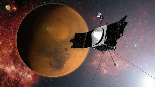 Σε τροχιά γύρω από τον Αρη το διαστημικό σκάφος Maven