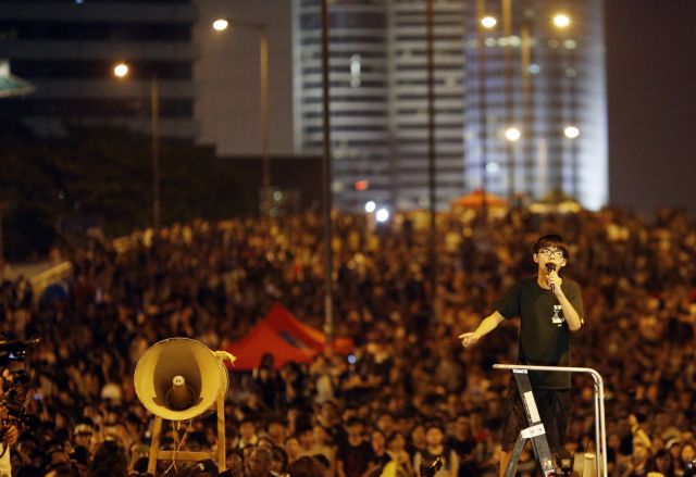 Τζόσουα Γουόνγκ: Ηγέτης ετών 17 στην Εξέγερση των Ομπρελών