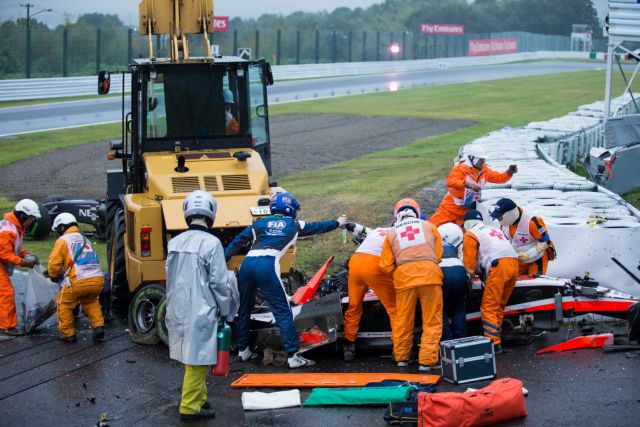 Στην εντατική ο γάλλος πιλότος της F1, Ζιλ Μπιανκί, μετά το ατύχημα στη Σουζούκα