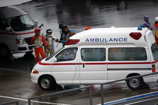 F1: Σοβαρός τραυματισμός του Μπιανκί, σε ατύχημα στη Σουζούκα