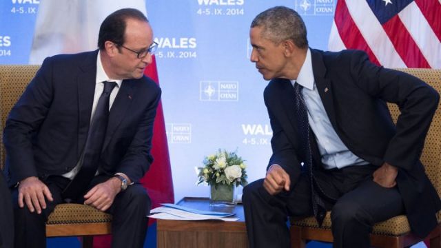 Ομπάμα και Ολάντ τα είπαν τηλεφωνικά για τον Εμπολα