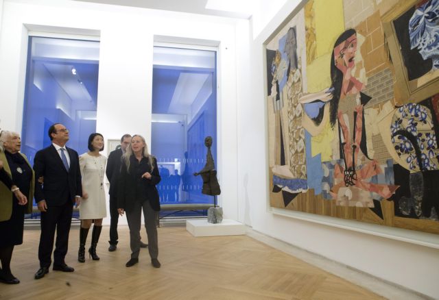 «Η Γαλλία είναι αβάν γκαρντ» είπε ο Ολάντ εγκαινιάζοντας το Μουσείο Πικάσο στο Παρίσι