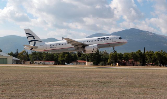 Μεγάλη αύξηση κερδών κατέγραψε στο 9μηνο η Aegean Airlines