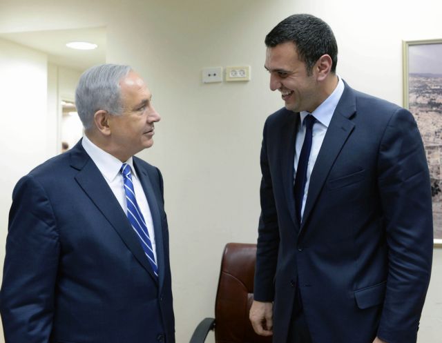 Συνάντηση Κικίλια με τον πρωθυπουργό του Ισραήλ Μπενιαμίν Νετανιάχου