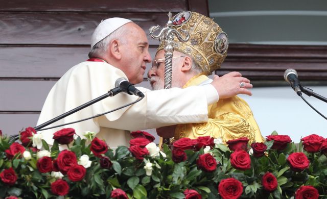 Μήνυμα ενότητας με την Ορθόδοξη Εκκλησία έστειλε ο Πάπας από το Φανάρι