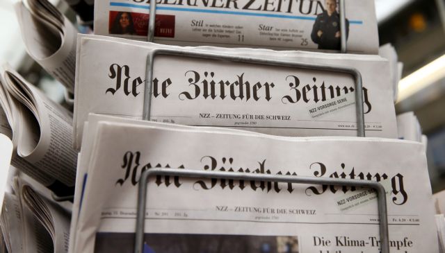Ελβετία: Μάχη για να μην αλωθεί η ιστορικότερη εφημερίδα από την ακροδεξιά