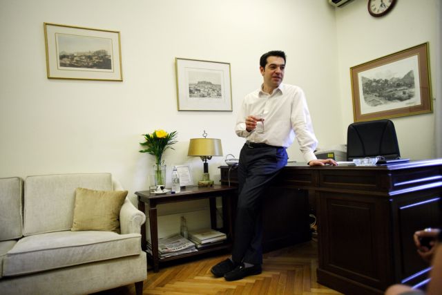Τσίπρας και Σαμαράς αντάλλαξαν γραφεία στη Βουλή – δεν παρελήφθησαν πρωτόκολλα