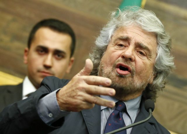 Ιταλία: Εννέα βουλευτές και ένας γερουσιαστής εγκαταλείπουν το κίνημα του Γκρίλο