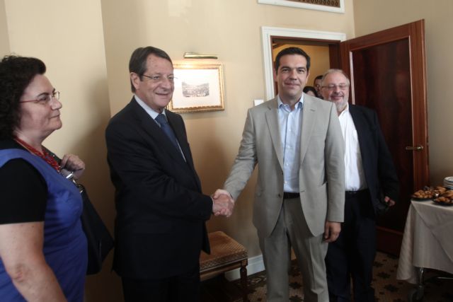Συγχαρητήριο μήνυμα του προέδρου της Κύπρου στον Αλέξη Τσίπρα