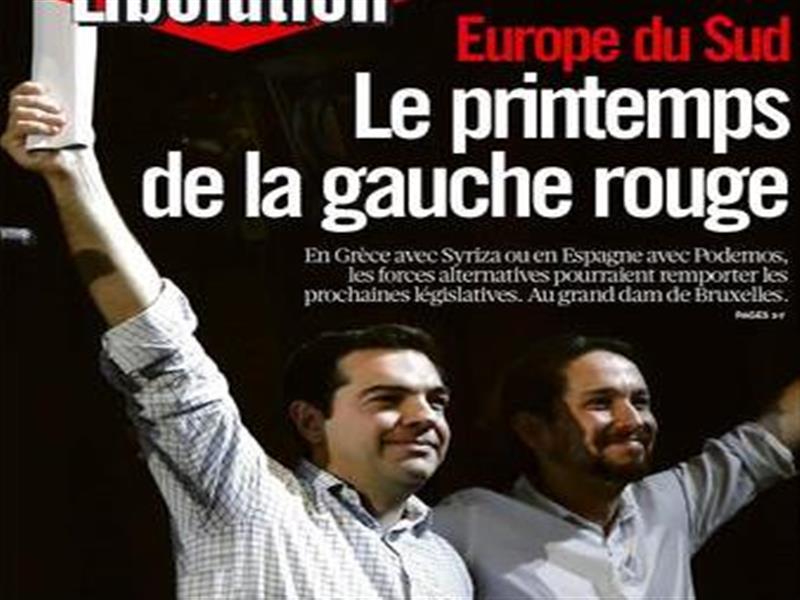 Liberation: «ΣΥΡΙΖΑ, Podemos… Η καταιγίδα έρχεται από τον ευρωπαϊκό Νότο»