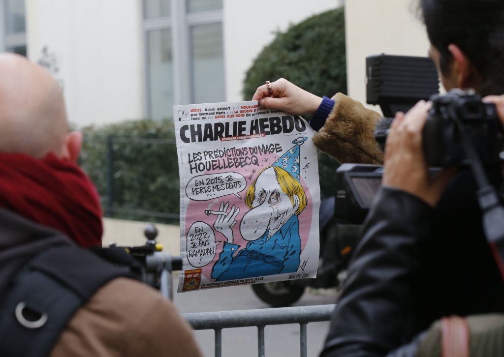 Ο Μισέλ Ουελμπέκ διέκοψε λόγω Charlie Hebdo την προώθηση του βιβλίου του